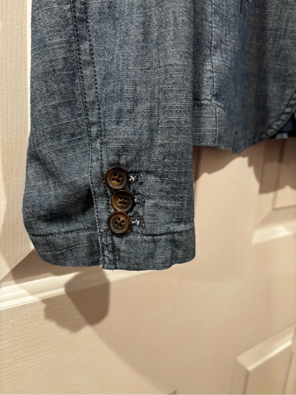 J. Crew Chambray Blazer